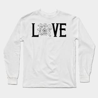Beholder love 1 black Long Sleeve T-Shirt